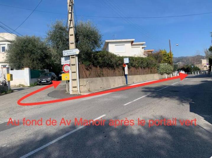 Chambre D Hote Avec Clim Terrasse Et Petit Dejeuner Hauteurs De Nice Exterior foto